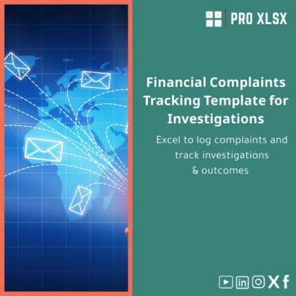 Financial Complaints Tracking Template for Investigations