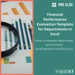 Financial Performance Evaluation Template for Departments in Excel