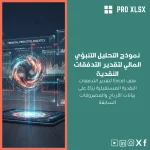 نموذج التحليل التنبؤي المالي لتقدير التدفقات النقدية