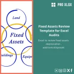 Fixed Assets Review Template for Excel Audits