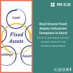 Real Estate Fixed Assets Valuation Template in Excel