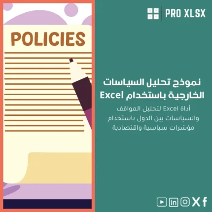 نموذج تحليل السياسات الخارجية باستخدام Excel