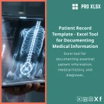 General Patient Register Template for Demographics and History