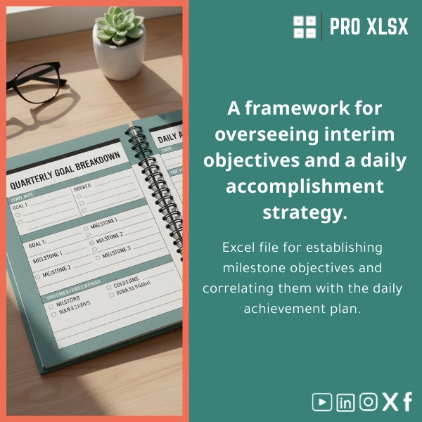 Goals-management-template-en1162 Goals Management Template for Short and Long-Term Planning - Image 1