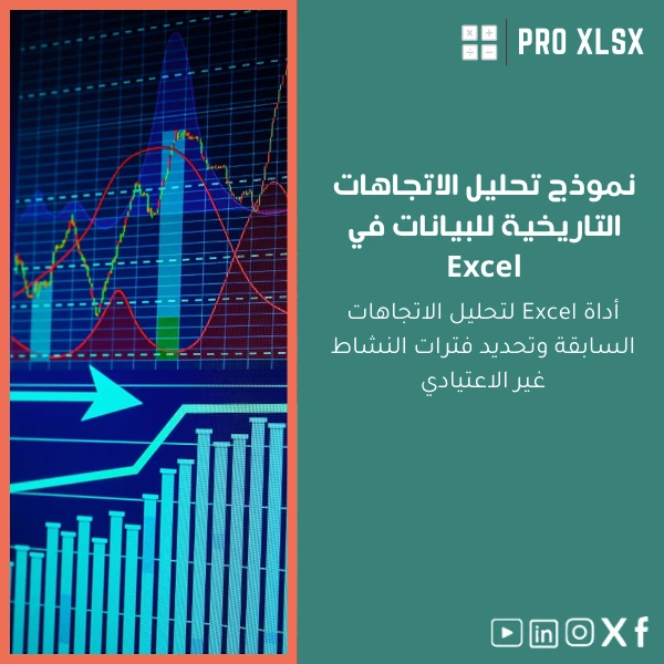 Historical-Trends-Analysis-template-ar137 نموذج تحليل الاتجاهات التاريخية للبيانات في Excel - الصورة 1