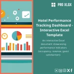 Interactive Hospitality Performance Dashboard Template