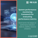 IT Systems Performance Tracking Template for KPIs