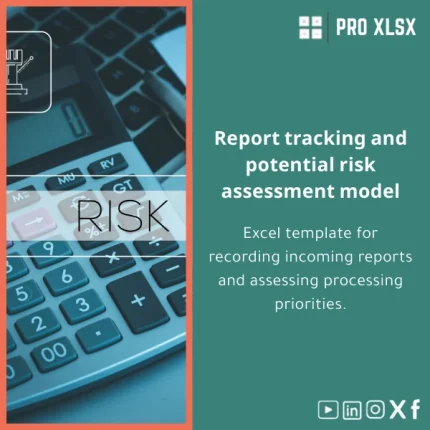 Incident Reports Tracking Template for Hazards Management