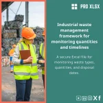 Industrial Waste Management Template for Tracking and Disposal