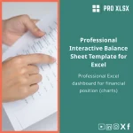 Professional Interactive Balance Sheet Template for Excel