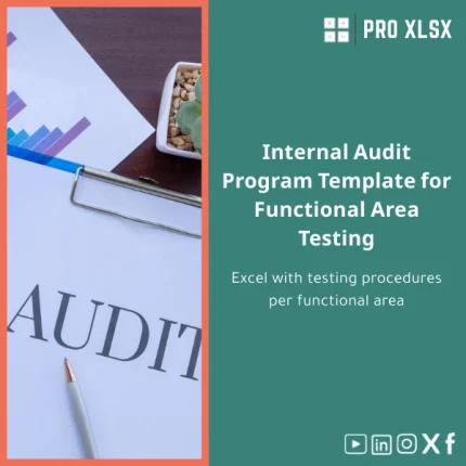 Internal Audit Program Template for Functional Area Testing