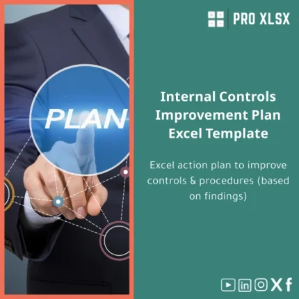 Internal Controls Improvement Plan Excel Template