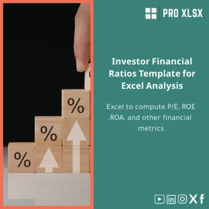 Investor Financial Ratios Template for Excel Analysis