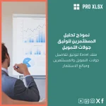نموذج تحليل المستثمرين لتوثيق جولات التمويل