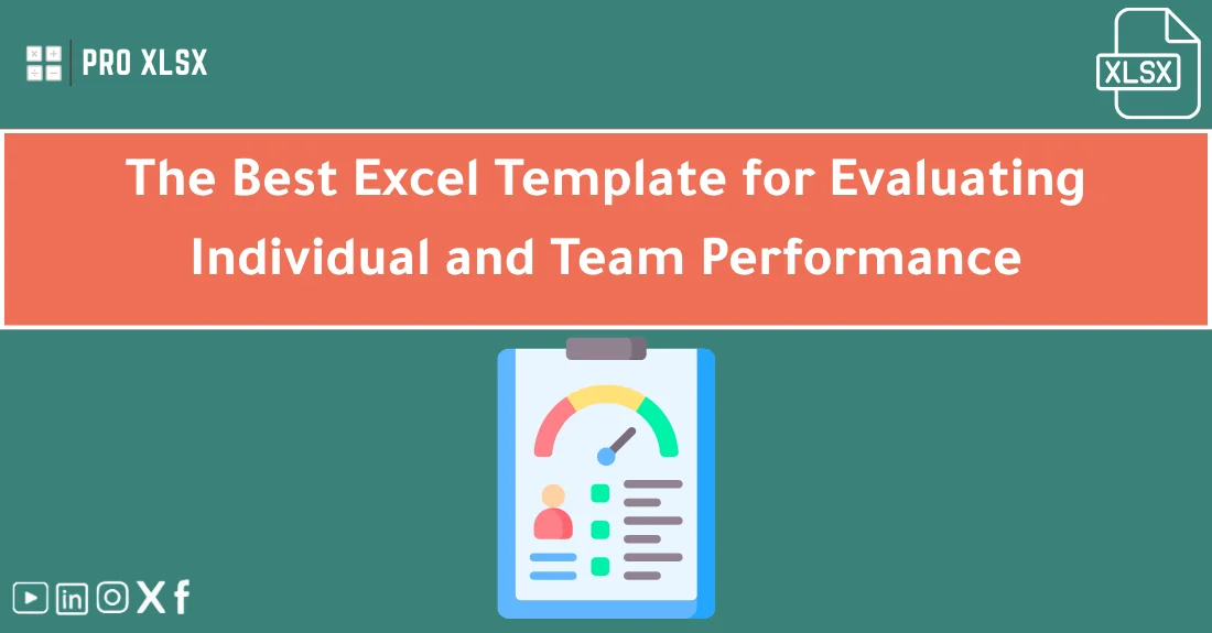 صورة تحتوي على عنوان المقال حول: " Top Job Performance Evaluation Template for Teams" مع عنصر بصري معبر