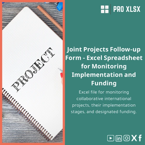 Joint-Projects-Tracking-Template-en1212 Joint Projects Tracking Template for International Funding and Stages - Image 1