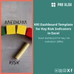 KRI Dashboard Template for Key Risk Indicators in Excel