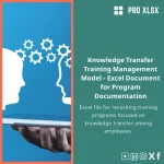 Knowledge Transfer Training Template for Effective Management