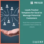 Leads Tracker Template for Excel to Manage Potential Customers