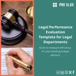 Legal Performance Evaluation Template for Legal Departments