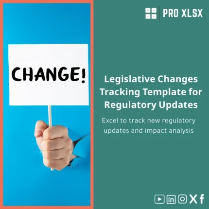 Legislative Changes Tracking Template for Regulatory Updates