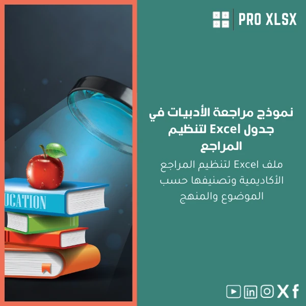 Literature-Review-Matrix-ar796 نموذج مراجعة الأدبيات في جدول Excel لتنظيم المراجع - الصورة 1