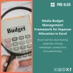 Media Budget Template for Campaigns and Production Management
