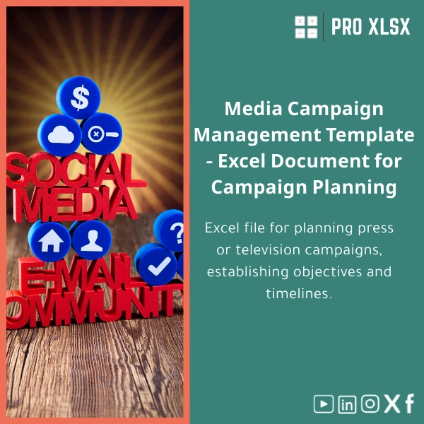 Media-campaigns-management-template-en993 Media Campaigns Management Template for Press and TV Planning - Image 1
