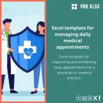 Medical Appointments Template for Daily Scheduler Management