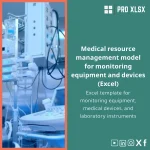 Medical Resources Management Template for Equipment Tracking