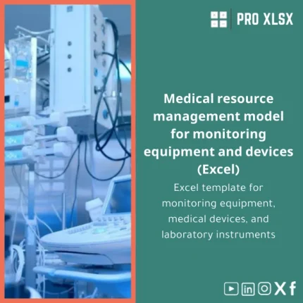 Medical Resources Management Template for Equipment Tracking