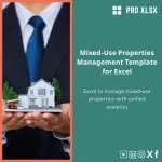 Mixed-Use Properties Management Template for Excel