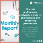 Monthly Achievement Analysis Template for Success Tracking