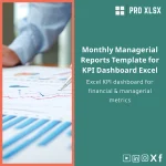 Monthly Managerial Reports Template for KPI Dashboard Excel