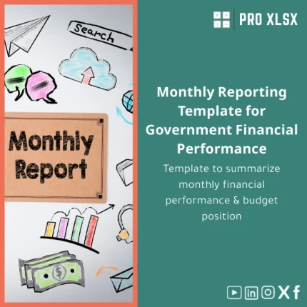 Monthly Reporting Template for Government Financial Performance