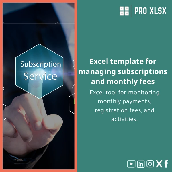 Monthly-subscriptions-template-en792 Monthly Subscriptions Template for Fees Management Tool - Image 1