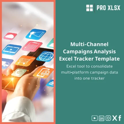 Multi-Channel Campaigns Analysis Excel Tracker Template