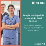 Daily and Weekly Nursing Shifts Schedule Template