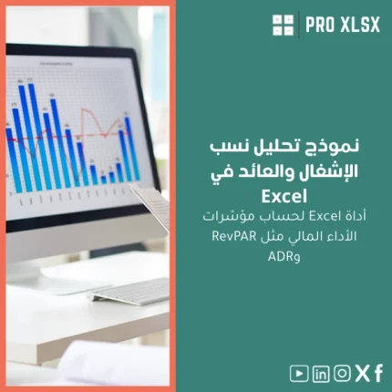 نموذج تحليل نسب الإشغال والعائد في Excel
