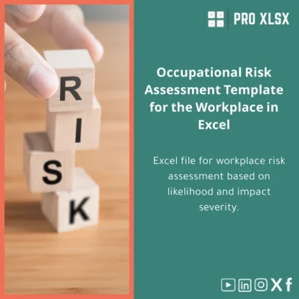 Occupational Risk Assessment Form Template for Excel Analysis