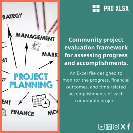 Ongoing Community Projects Tracking Excel Template