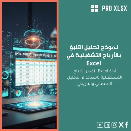 نموذج تحليل التنبؤ بالأرباح التشغيلية في Excel