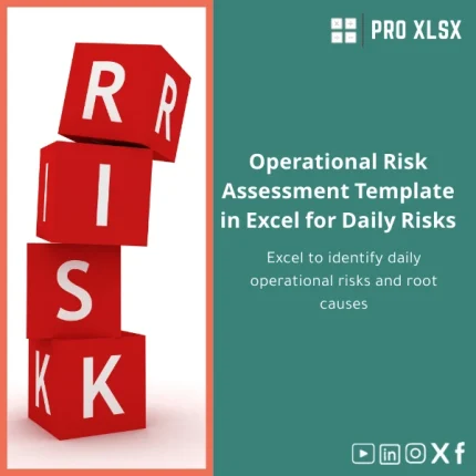 Operational Risk Assessment Template in Excel for Daily Risks