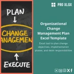 Organizational Change Management Plan Excel Template