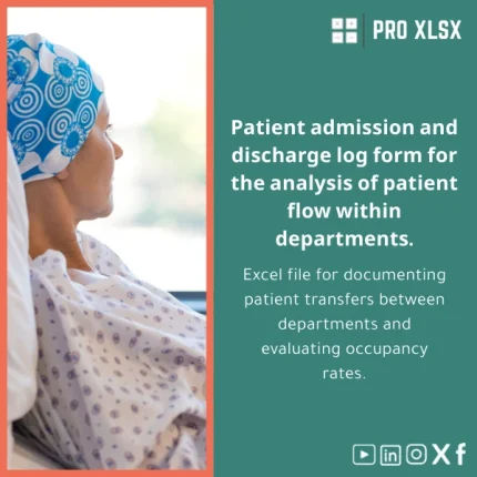 Patient Admissions and Discharges Register Template
