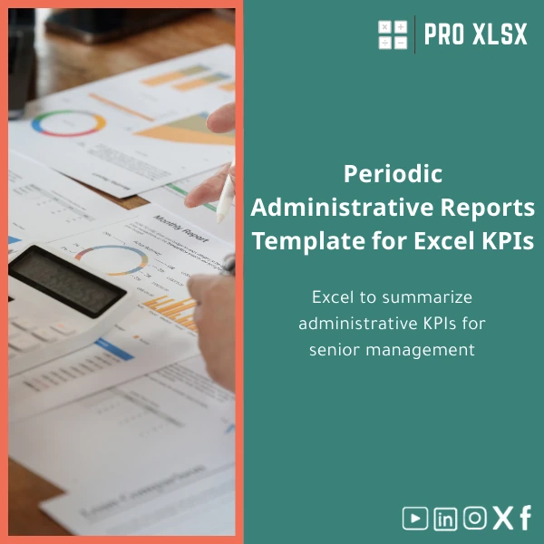 Periodic-administrative-reports-template-en269 Periodic Administrative Reports Template for Excel KPIs - Image 1