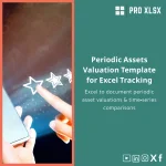 Periodic Assets Valuation Template for Excel Tracking