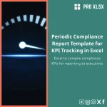 Periodic Compliance Report Template for KPI Tracking in Excel