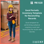 Periodic Inventory Template for Physical Count and Reconciliation