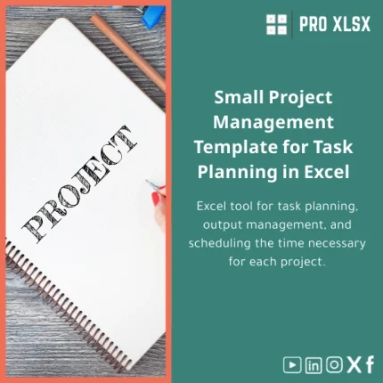 Personal Projects Management Template for Task Scheduling
